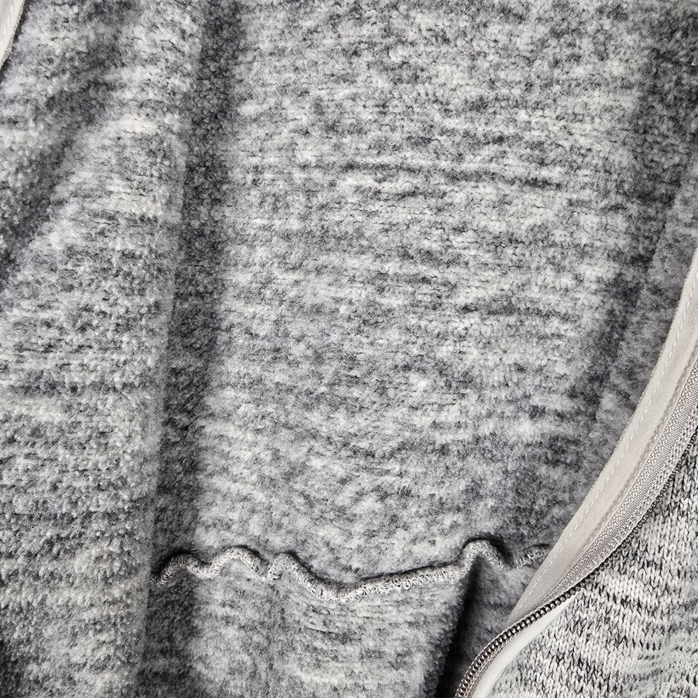 Kuhl Asendyr Women's Fleece Full Zip Hoodie Size S Grey & Cream - Picture 9 of 11